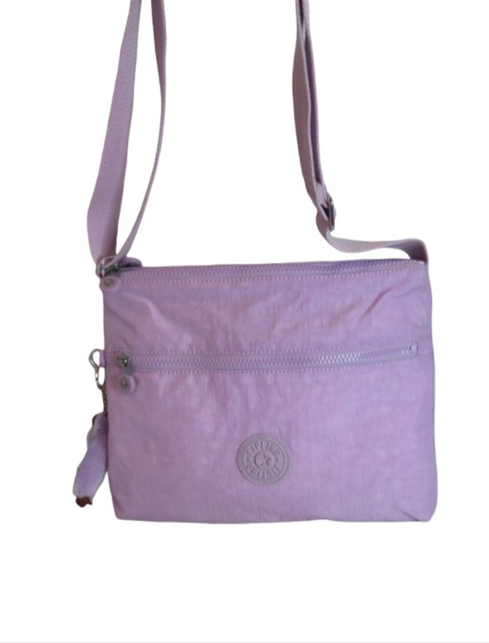 Kipling Annabelle Lilac Crossbody Shoulder Bag Purse Clutch Medium Handbag
